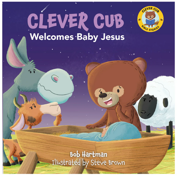 Clever Cub Welcomes Baby Jesus