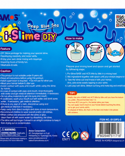 Science Kit - Slime DIY Deep Blue Sea