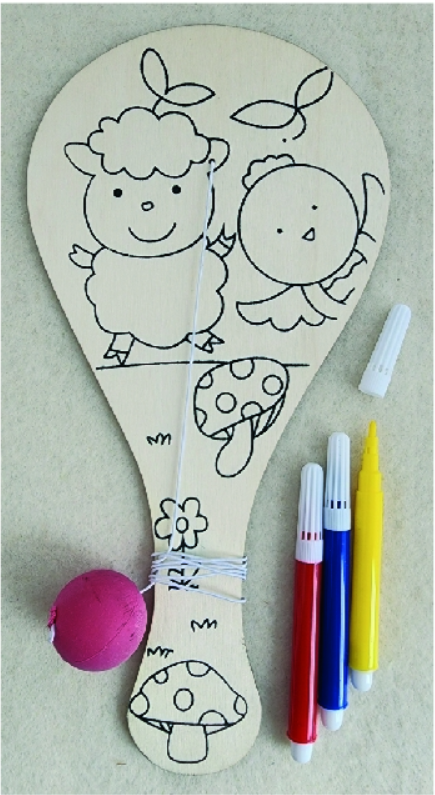 Craft Kit Wood Dingbat Sheep