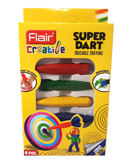Erasable Super Dart Crayons