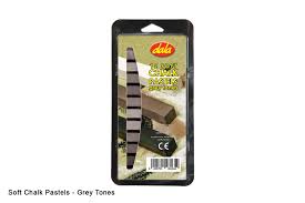 Chalk Pastels Dala Grey Tones 12's