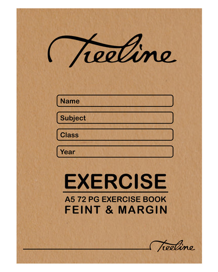 Exercise Book A4 72pg Feint & Margin