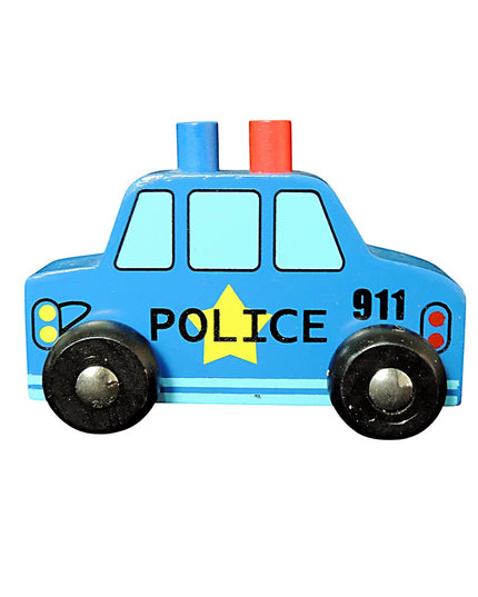 Wooden Vehicle Police