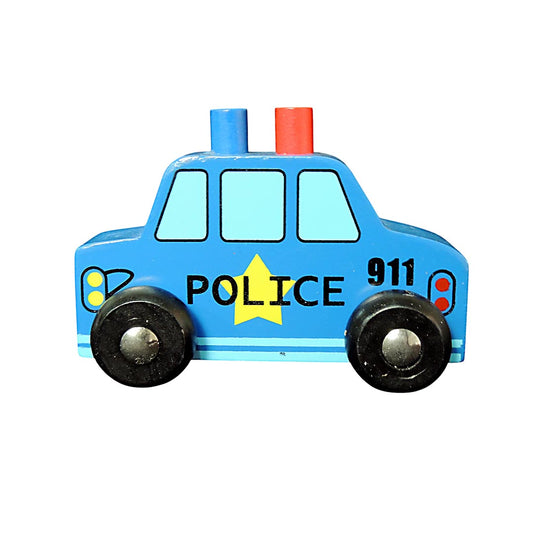 Wooden Vehicle Police