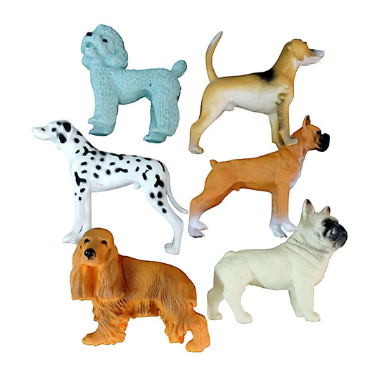 Animal Set 6 Pieces - Dogs Large