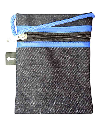 Money Pouch Denim Blue