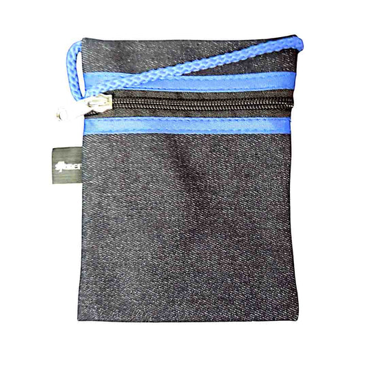 Money Pouch Denim Blue