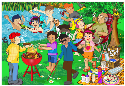 Puzzle - 36 pc My Senses