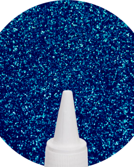 Glitter Blue 100g in Spout bottle