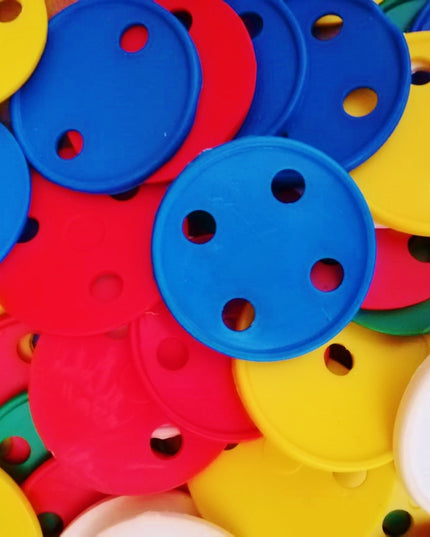 Buttons Counting Pack of 50 in 1L Tub