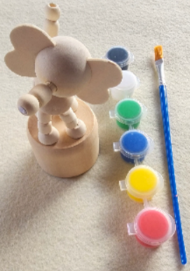 Craft Kit - Wood - Figurine Elephant