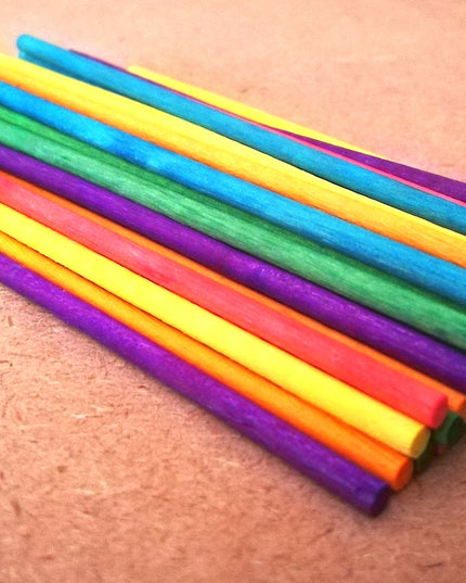 Wooden Sticks - Round Ass - 100 x 3mm - 50's