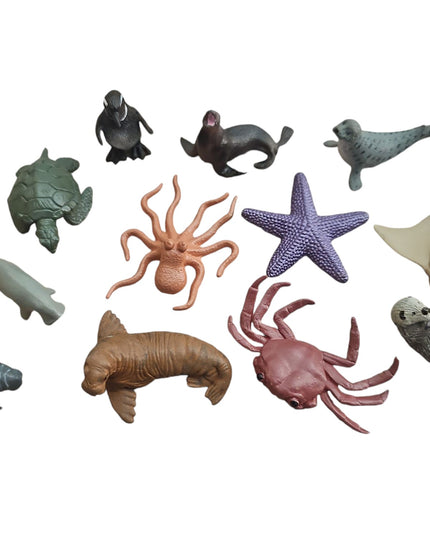 Animal Set 12 Pieces - Ocean Animals