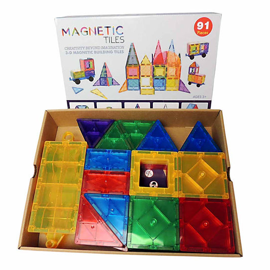 Magnetic Blocks 91 Piece