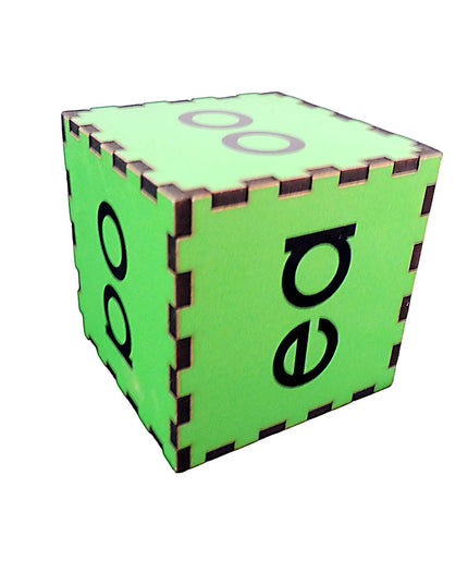 Dice - Phonics 2 - 65mm Wooden