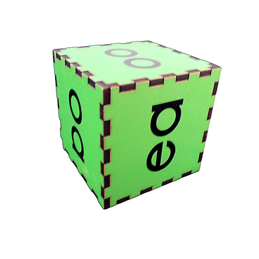 Dice - Phonics 2 - 65mm Wooden