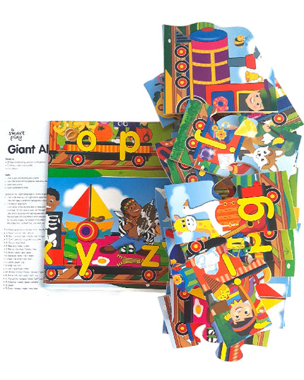 Alphabet Train English Floor Puzzle - 180cm
