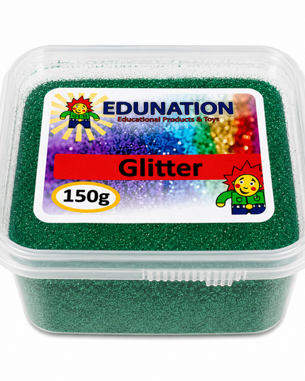 Glitter Tub 150g Green