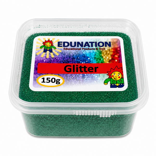 Glitter Tub 150g Green