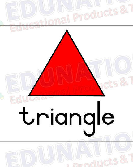 2D Shapes - A4 - Single Sided