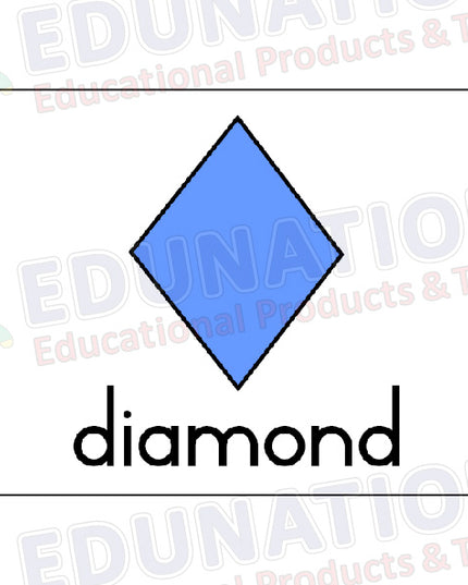 2D Shapes - A4 - Single Sided