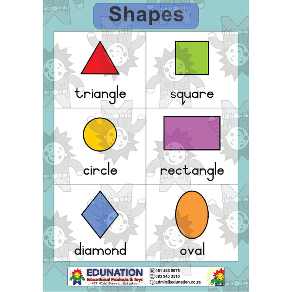 2D Shapes - Double Sided 1