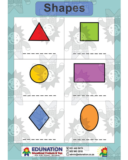 2D Shapes - Double Sided 4