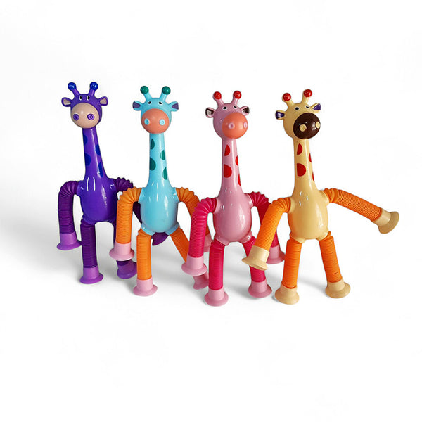 Animal Pop Tube Giraffe - with light