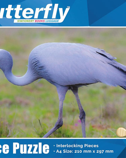 Wooden Puzzle A4 48 Piece - Blue Crane