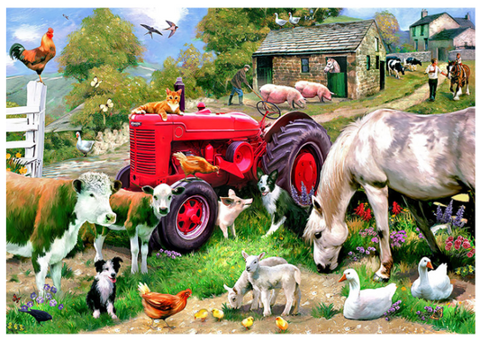 Puzzle - 24 Piece - Farmyard A4
