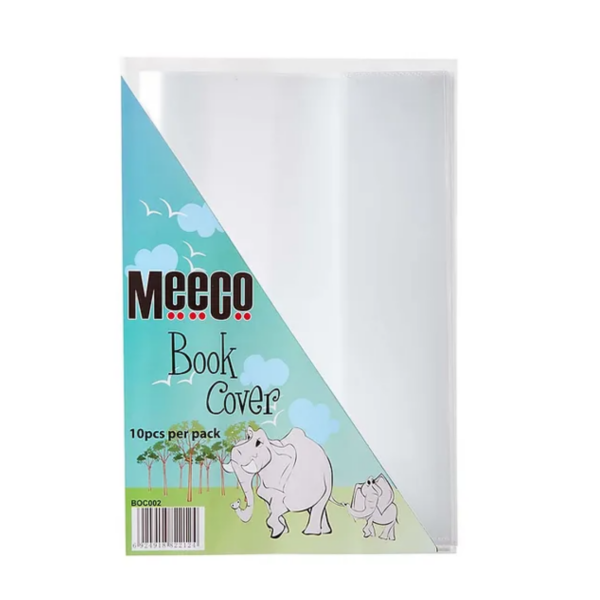 Book Cover  Adjustable A5 - Clear Pack of 10