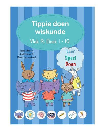 Tippie - Tippie doen wiskunde Vlak R Boek 1-10 Boekpak