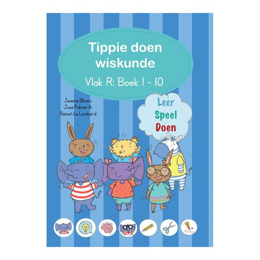 Tippie - Tippie doen wiskunde Vlak R Boek 1-10 Boekpak