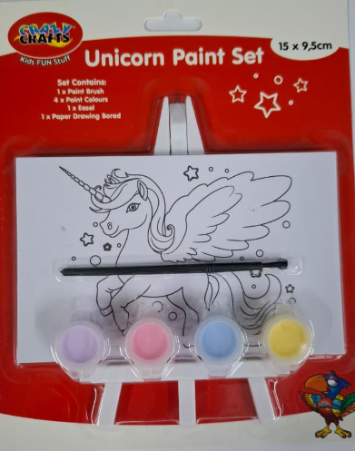 Paint Set - Unicorn 15x9.5cm