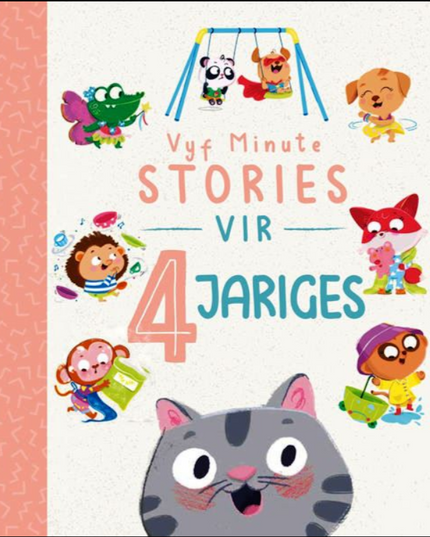 Boek - Vyf Minute Stories vir 4 Jariges