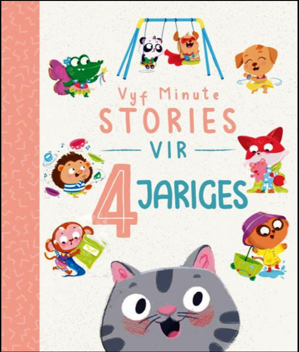 Boek - Vyf Minute Stories vir 4 Jariges