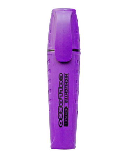 Highlighter Chisel Tip Collosso - Purple
