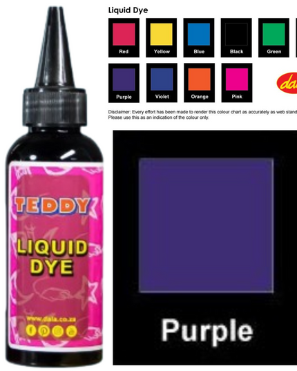 Liquid Dye 100ml Purple