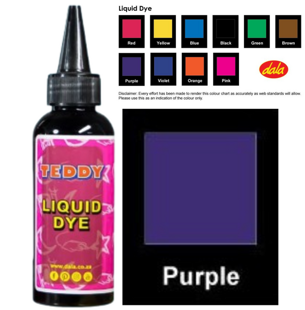 Liquid Dye 100ml Purple