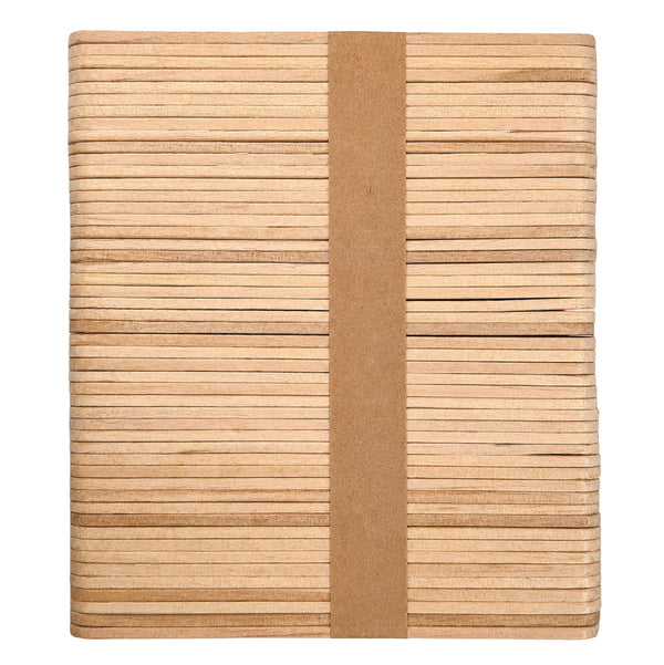 Ice Cream Sticks Plain 9.3cm x 1cm 50 Piece