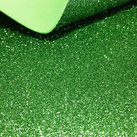 Foam Fun Glitter A4 Light Green