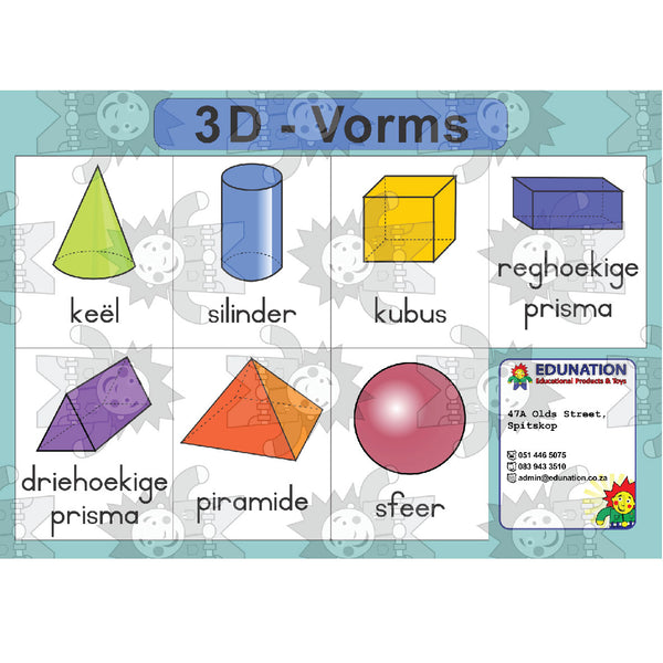 3D Vorms - A4 - Double Sided