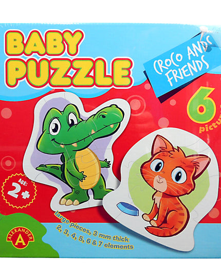 Baby Puzzle - Croco and Friends