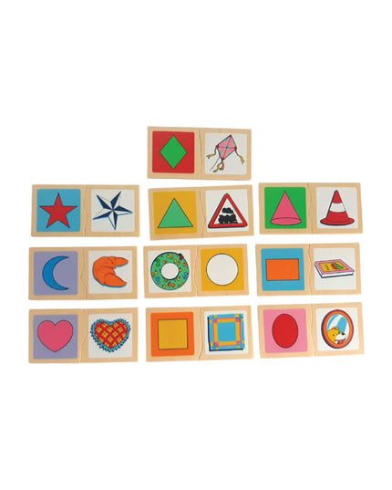 Colours and Shapes Dominoes