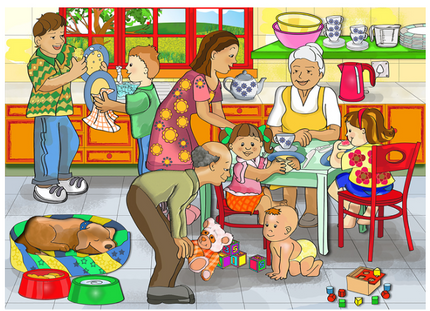 Puzzle - 24 pc My Family