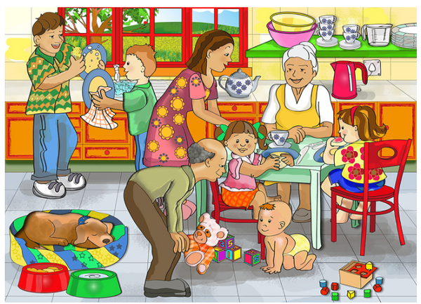 Puzzle - 24 pc My Family