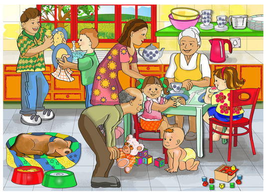 Puzzle - 24 pc My Family