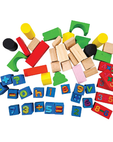 Building Blocks Colorful 50 Piece
