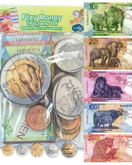 Play Money - Demo set for Classroom - 23 Pieces