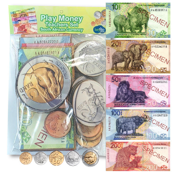 Play Money - Demo set for Classroom - 23 Pieces